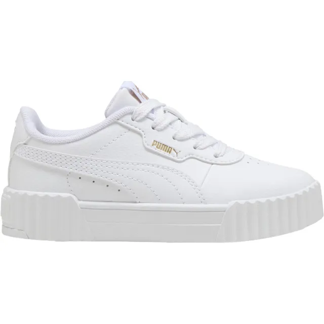 Puma Carina 3.0 sneakers wit/goud metallic