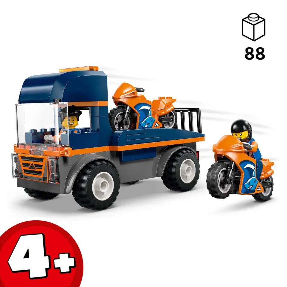 Lego City Transportwagen voor motoren 60491, foto 6