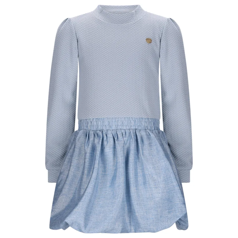 Le Chic SALLOON korte jurk lichtblauw, foto 2