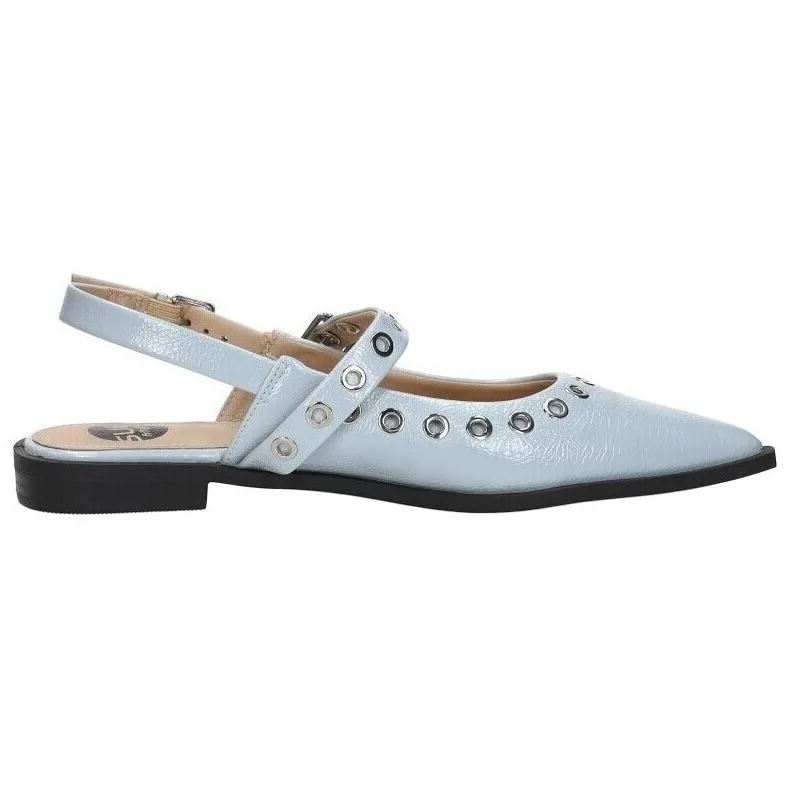 Sub55 slingback ballerina's lichtblauw licht blauw, foto 3