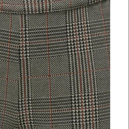 KIDS ONLY GIRL wide leg geruite broek grijsbruin, foto 2