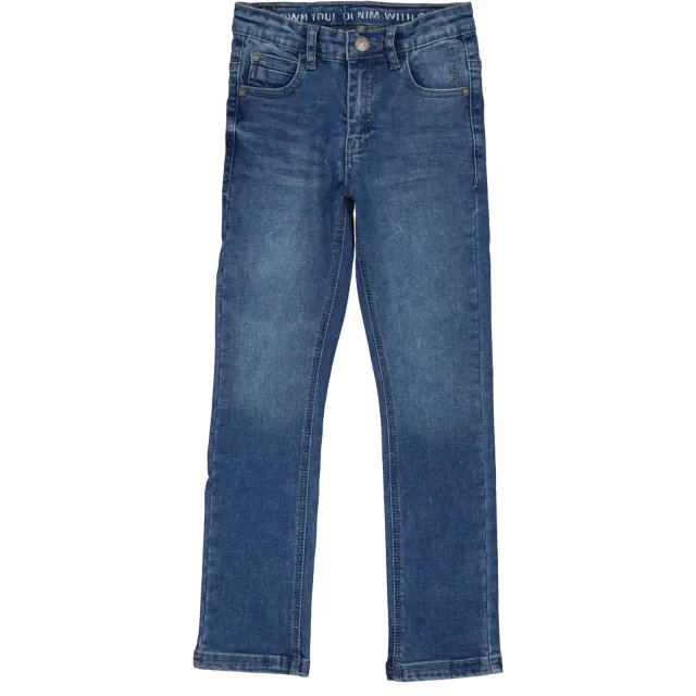 QPI regular fit jeans - donkerblauw Dark blue denim