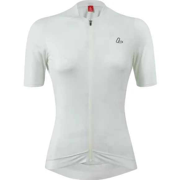 Löffler Women's Bike Jersey Full-Zip Skys Escape - Fietsshirt, grijs