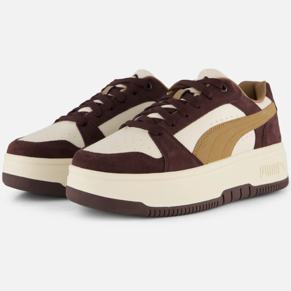 Puma Rebound Femme Low SD sneakers bruin, foto 3
