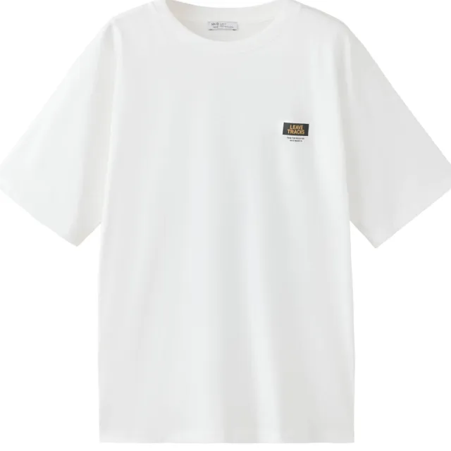 Mango t-shirt wit, foto 2