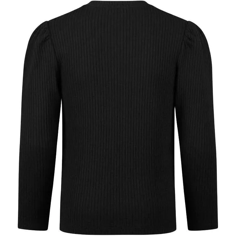 Koko Noko aansluitende longsleeve zwart, foto 3