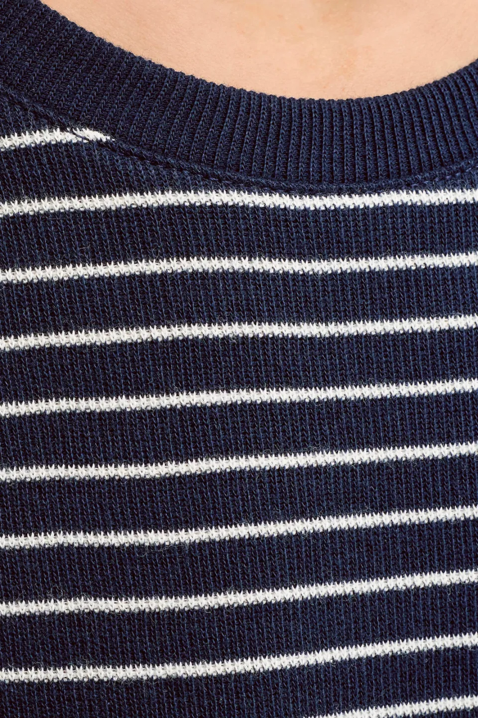 Jack & Jones gestreepte T-shirt donkerblauw donkerblauw/wit, foto 5