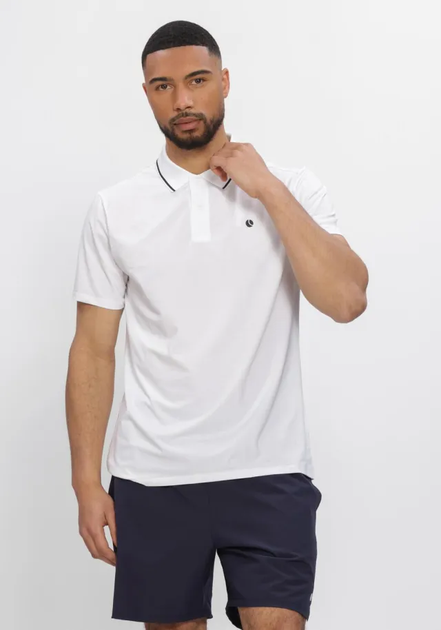 Björn Borg Bjorn Borg Heren Polo's & T-shirts Ace Polo Shirt - Wit