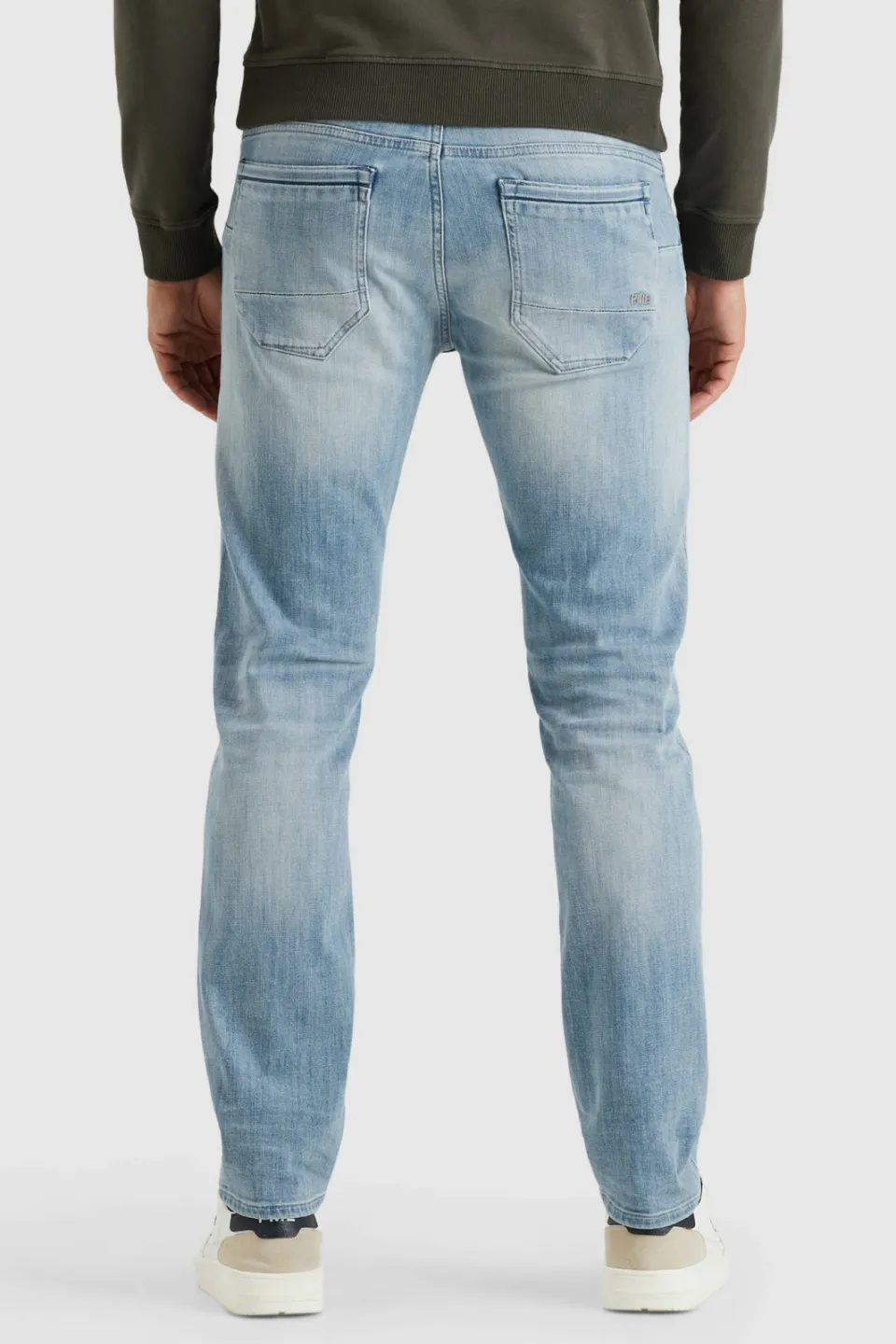 PME Legend NIGHTFLIGHT regular fit jeans met textuur lichtblauw blauw, foto 2