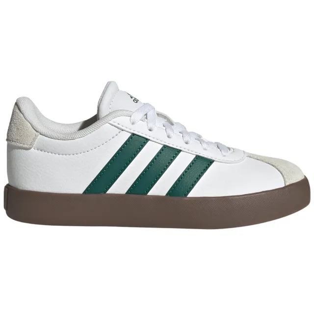 Adidas VL Court 3.0 sneakers wit donkergroen Wit/donkergroen