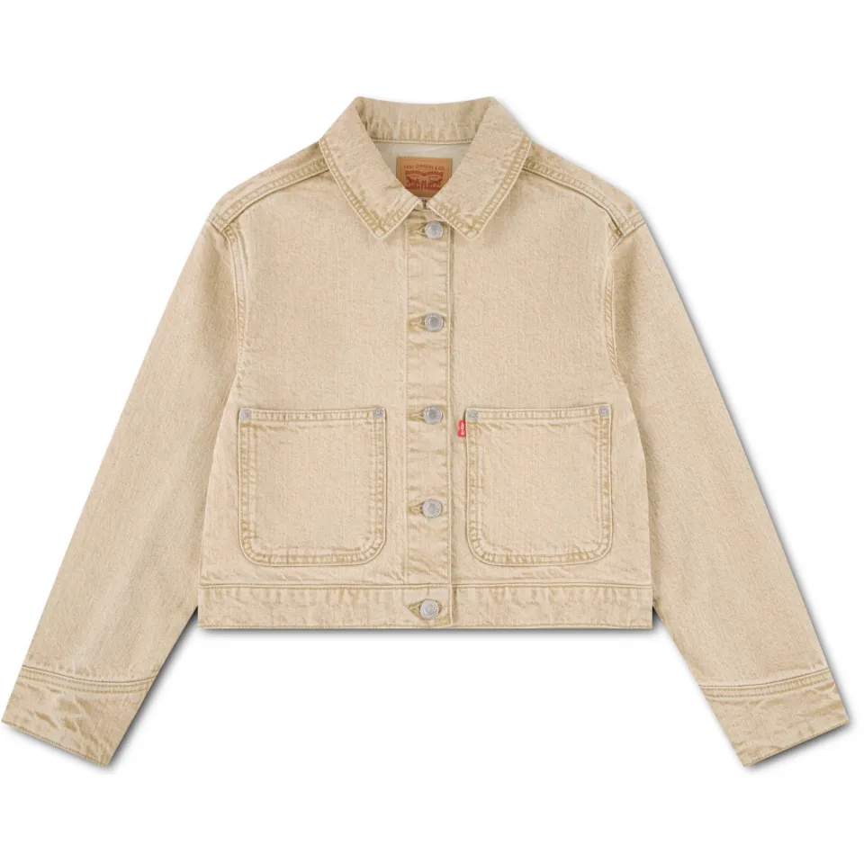 Levi's Kids spijkerjas beige, foto 2