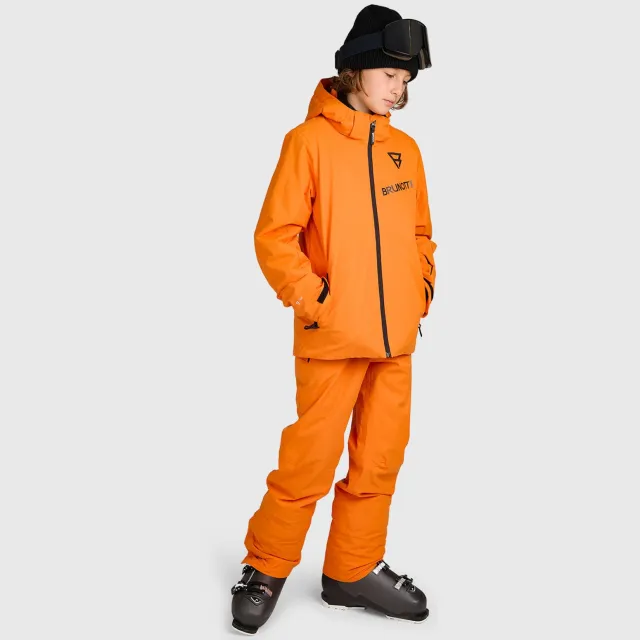 Brunotti Navigaty Boys Snow Jacket | Pumpkin Oranje