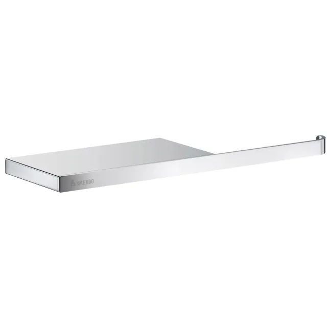Smedbo Toiletrolhouder Smedbo Outline met planchet Chroom