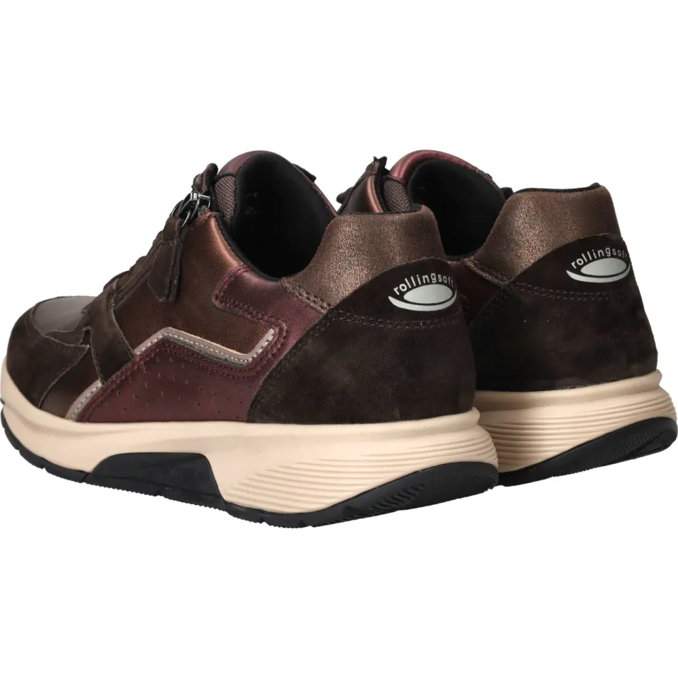 Gabor Rollingsoft sneaker donkerbruin, foto 4