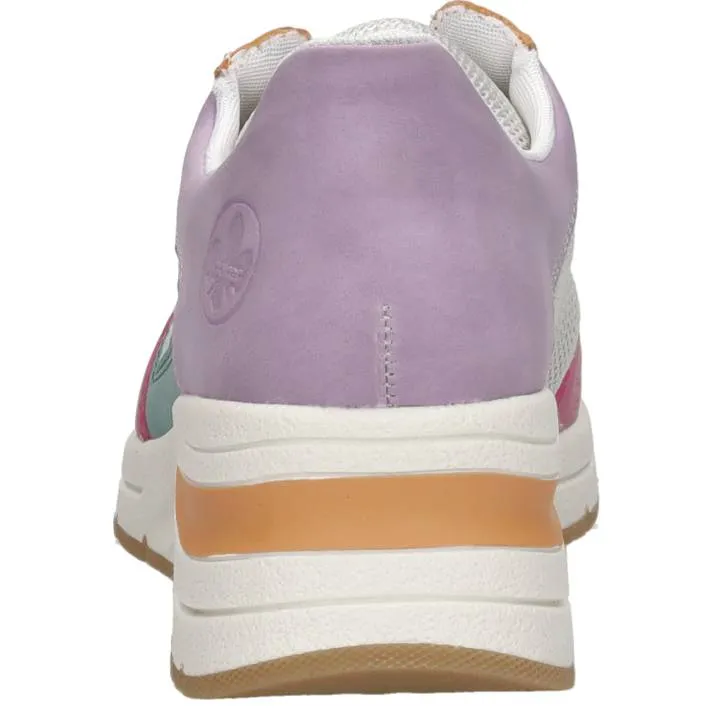Rieker lage sneakers roze, foto 4