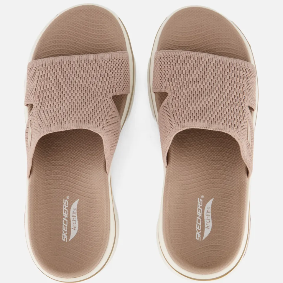 Skechers Go Walk Arch Fit 2.0 slipper beige, foto 5