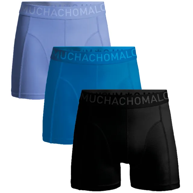 Muchachomalo Heren 3-pack Boxershorts Microfiber Veelkleurig