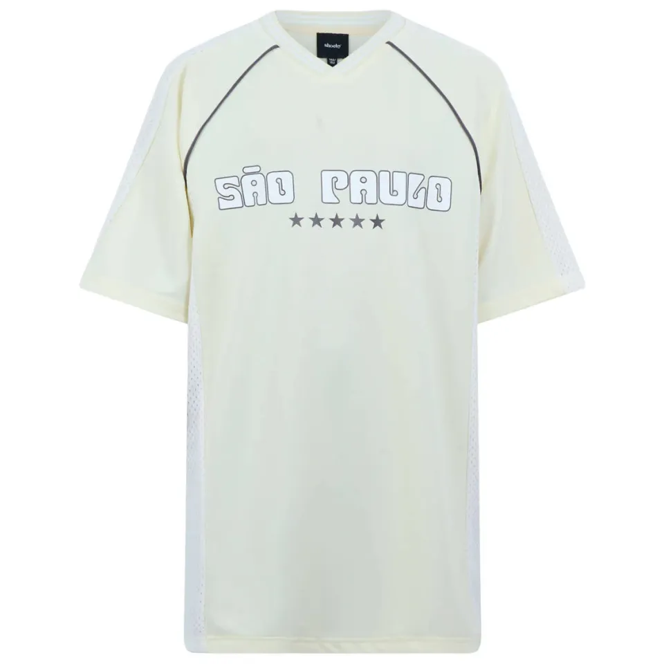 Shoeby T-shirt lichtgeel, foto 2