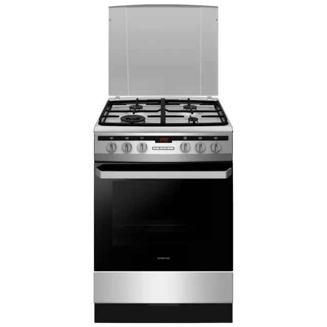 Inventum VFG6034WGRVS gasfornuis RVS