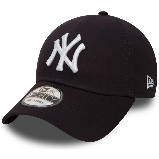 New-Era New Era Senior pet 9Forty NY donkerblauw/wit