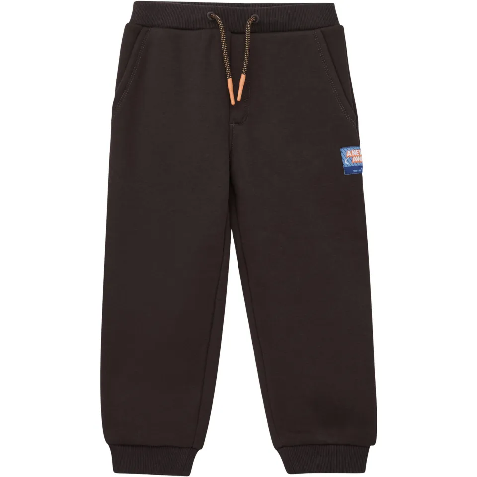 s.Oliver joggingbroek met patches bruin, foto 2