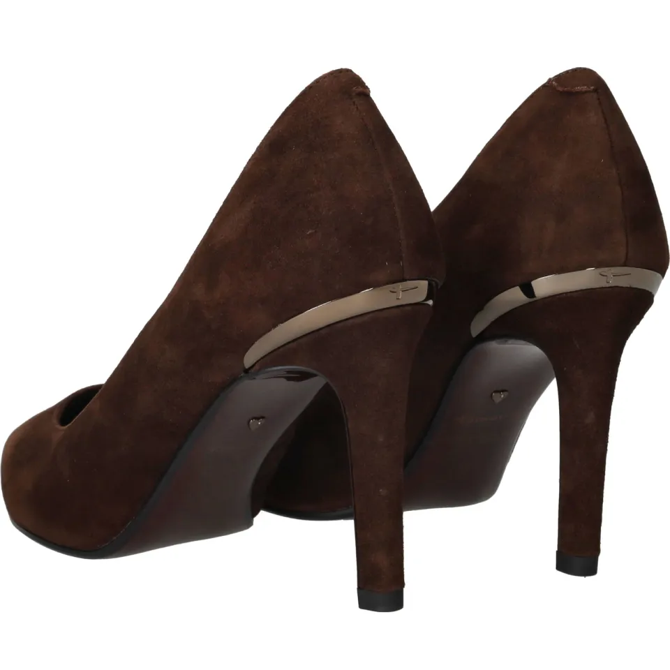Tamaris pumps bruin, foto 4