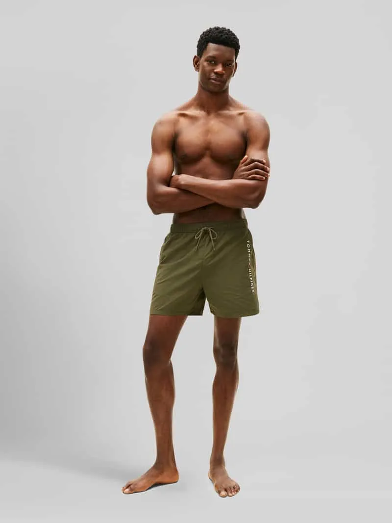 Tommy Hilfiger zwemshorts olijfgroen, foto 4