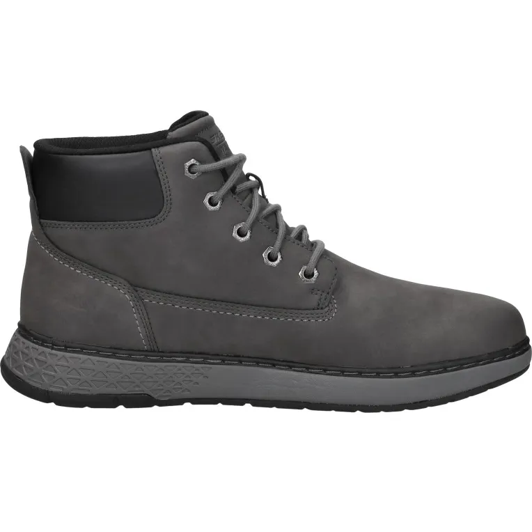 Skechers Relaxed Fit Garlan Deno veterboot donkergrijs
