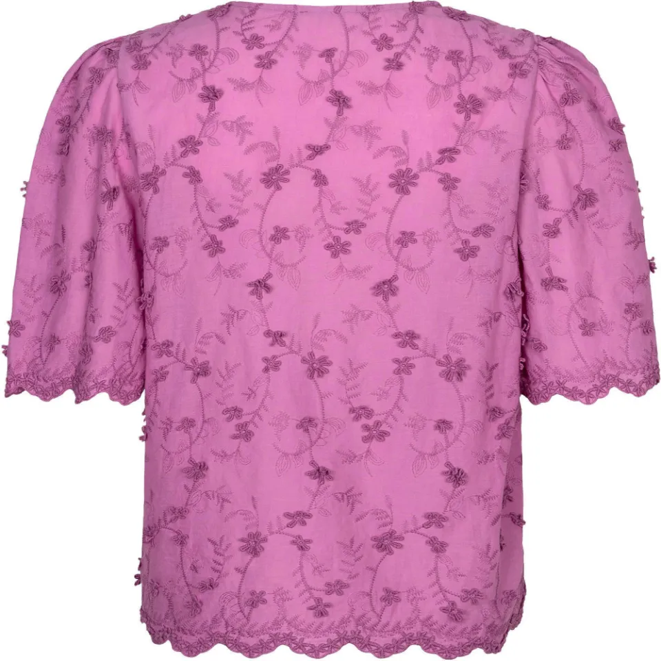 Ydence Florence blousetop paars, foto 3