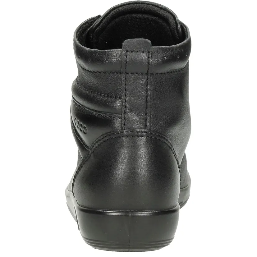 Ecco Soft 2.0 hoge sneaker zwart, foto 4