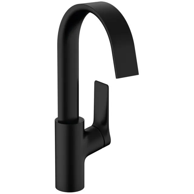 Hansgrohe Vivenis 210 wastafelmengkraan draaibare uitloop mat zwart