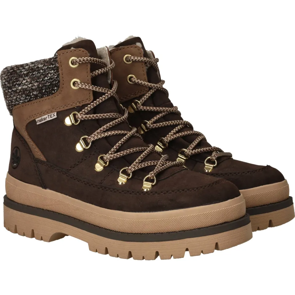 Rieker Veterboots Bruin, foto 3
