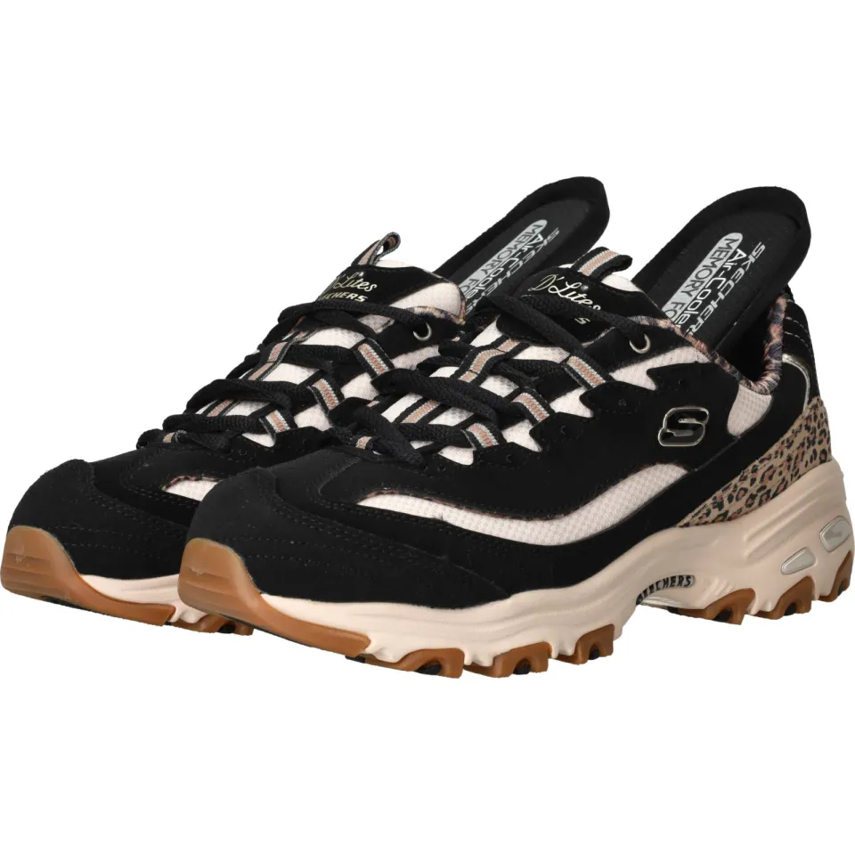 Skechers D'Lites sneakers zwart, foto 6