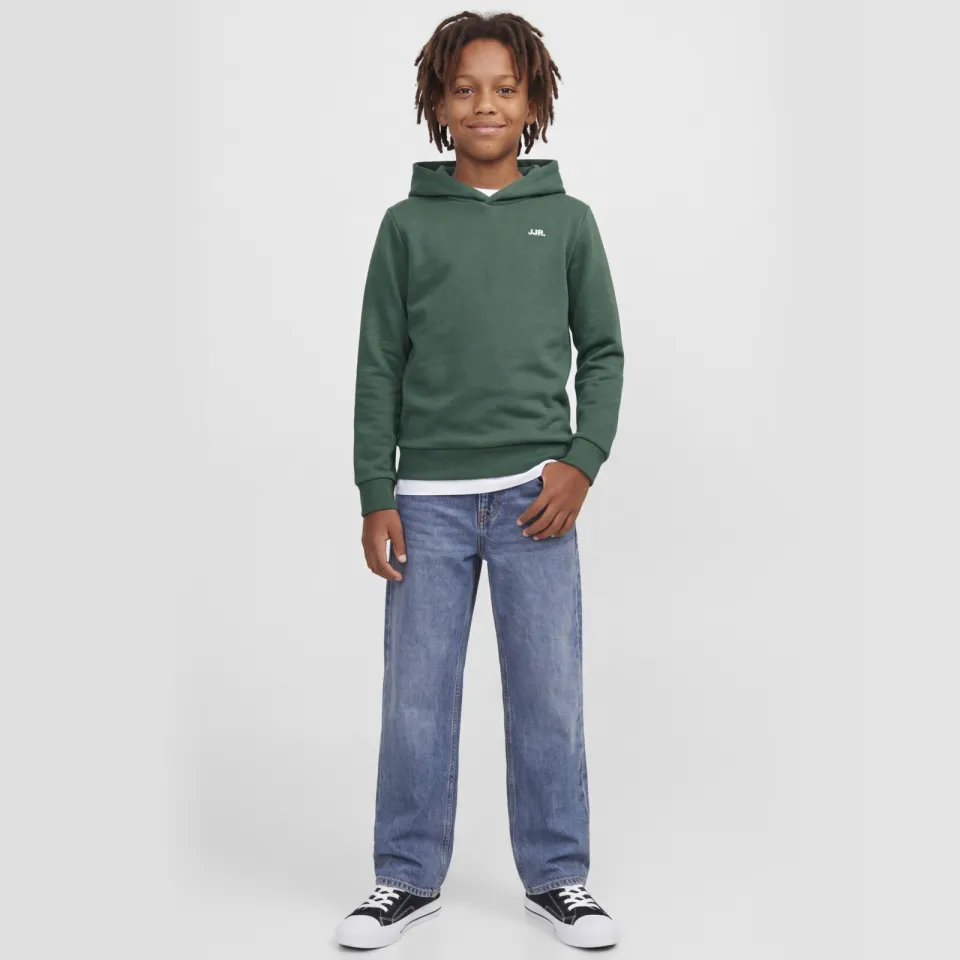 JJ Rebel JUNIOR rechtvallende hoodie - groen
