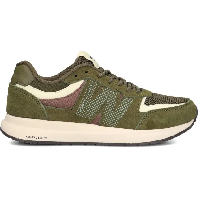 Woden Sneakers Rigmor Open Mesh Groen