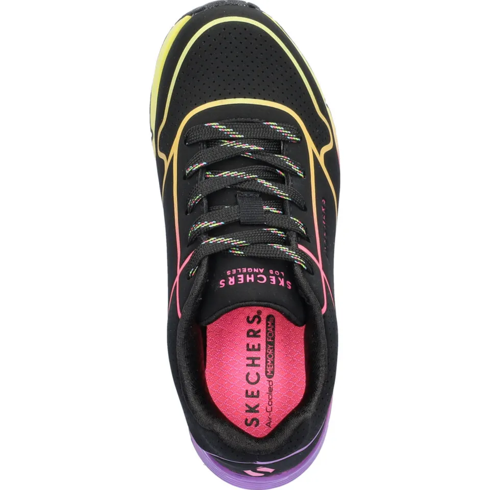 Skechers Uno Gen 1 sneakers zwart multi, foto 6