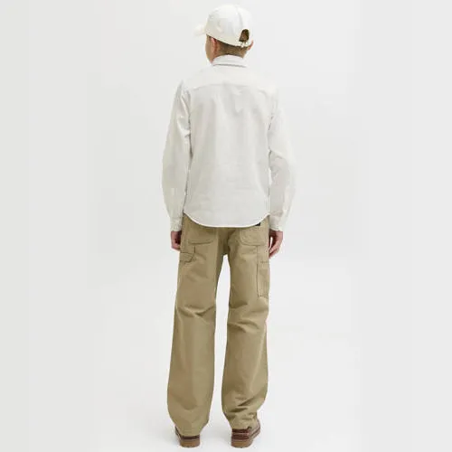 Jack & Jones JUNIOR overhemd met linnen wit, foto 3