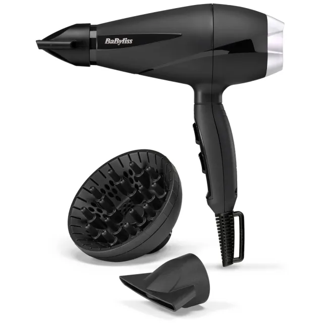 Babyliss Turbo Pro 2100 - Ionische pluiscontrole - 6710DE Zwart