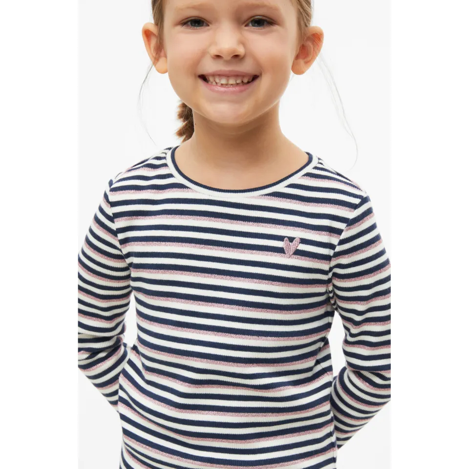 S.Oliver gestreepte longsleeve donkerblauw, foto 8