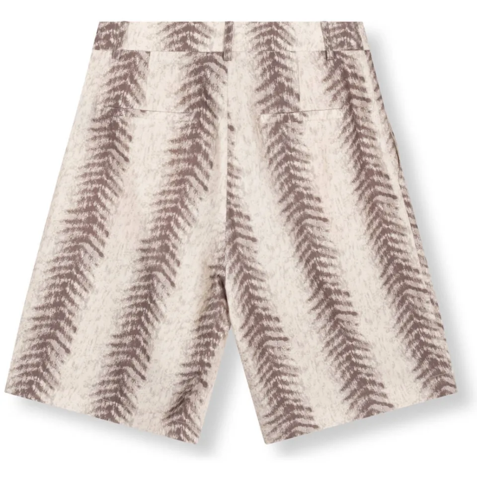 Refined Department jort met dierenprint bruin, foto 3