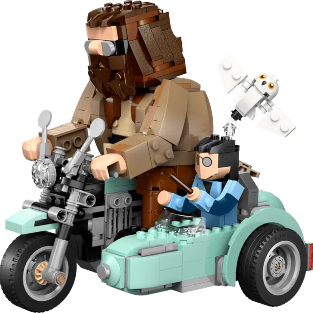 Lego Harry Potter Hagrid en Harry's Rit op de Motor 76443