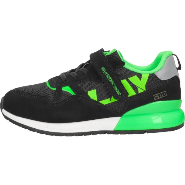 Replay Shoot JR8 lage sneakers zwart, foto 2