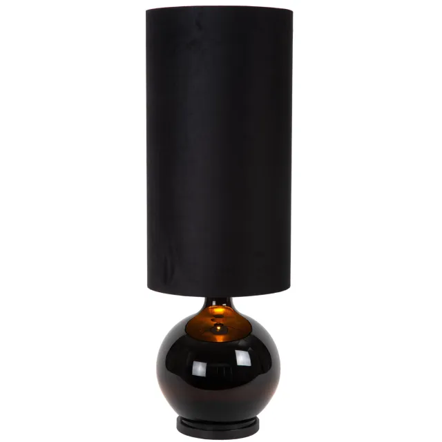 Lucide ESTERAD - Vloerlamp - Ø 34 cm - 1xE27 - Zwart