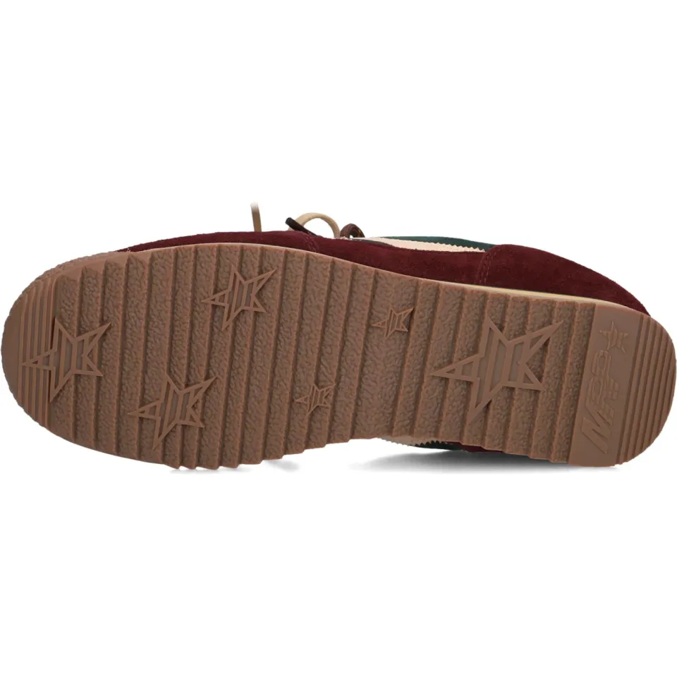 Mrp sneakers burgundy/groen, foto 6