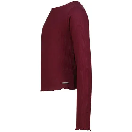 Raizzed Tovie longsleeve donkerrood, foto 2