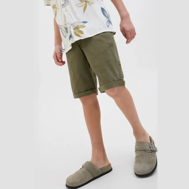 Jack & Jones Junior regular fit gebreide chino short dusty olive, foto 3