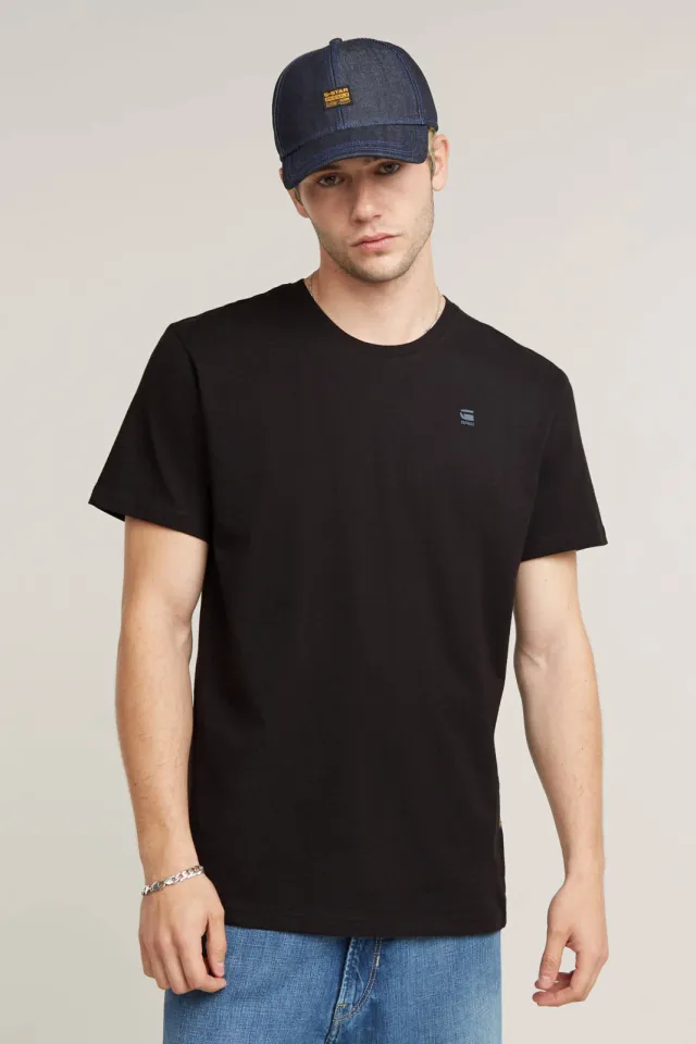 G-Star T-shirt van katoen zwart, foto 2