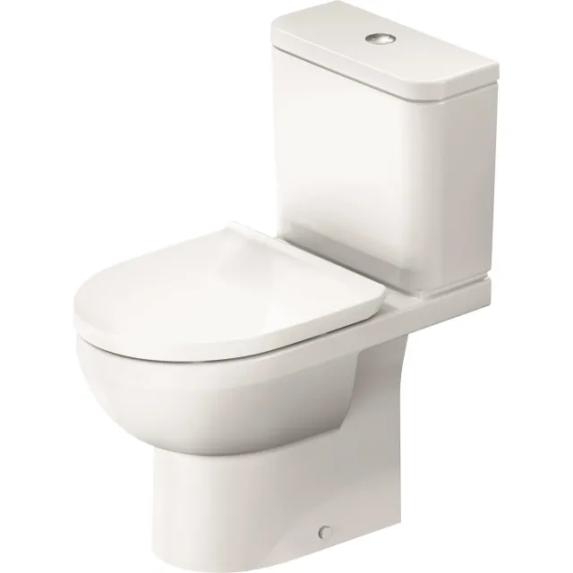 Duravit No.1 duoblokpot zonder reservoir hoogglans wit