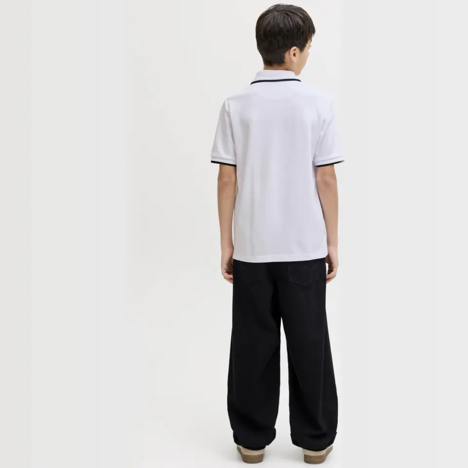 Jack & Jones JUNIOR polo wit, foto 3