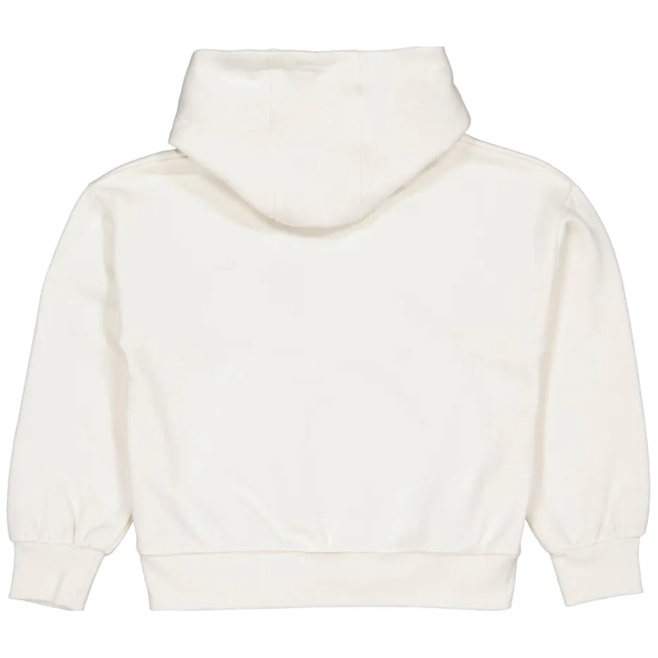 QPI hoodie met print - wit, foto 3